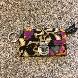 Vera Bradley Keychain ID wallet / change purse